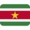 Suriname emoji on Twitter